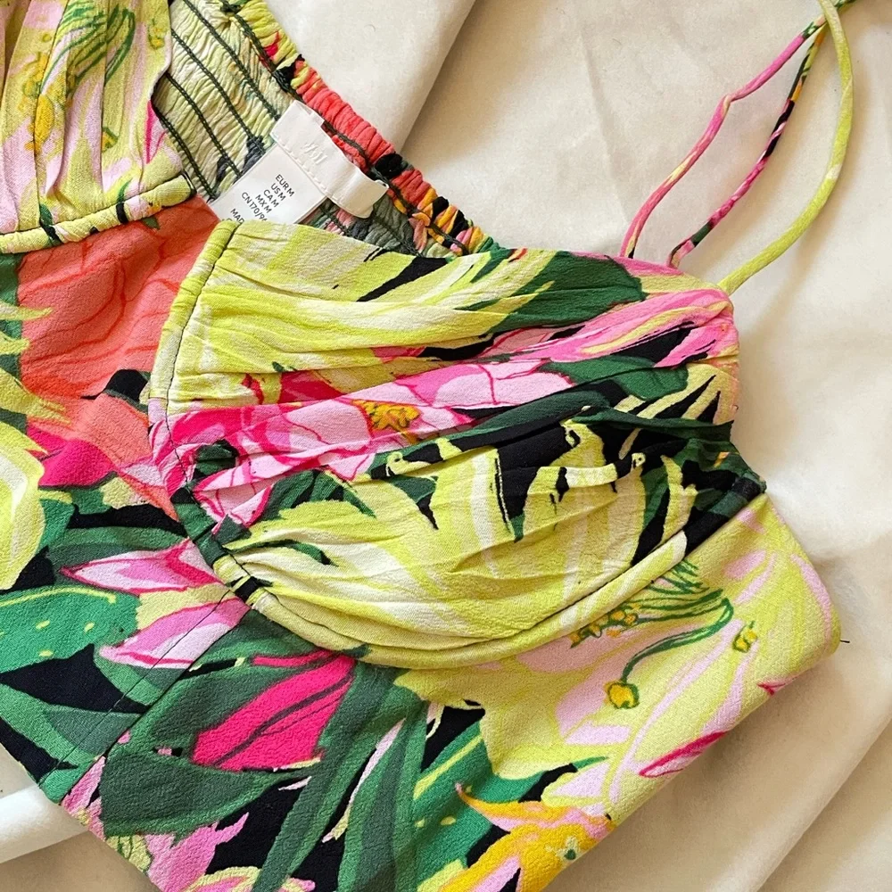 H&M Floral Chiffon Top - Picture 1 of 4